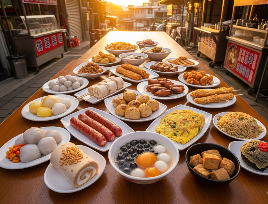 Thưởng thức ẩm thực là một trong những trải nghiệm không thể bỏ qua khi đến với Làng Cổ Thập Phần