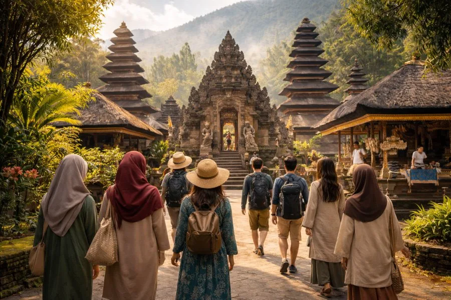 Tham quan đền chùa là một trong những hoạt động không thể thiếu khi đi du lịch Bali