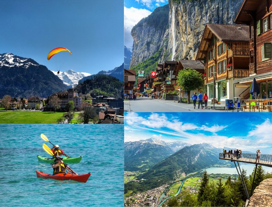 Các trải nghiệm thú vị dành riêng cho du khách khi đến với Interlaken