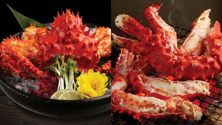Cua hoàng đế Hokkaido với kích thước khổng lồ, thịt chắc, ngọt và thơm lừng, là món ngon mà bất cứ ai đến Hokkaido cũng muốn thử