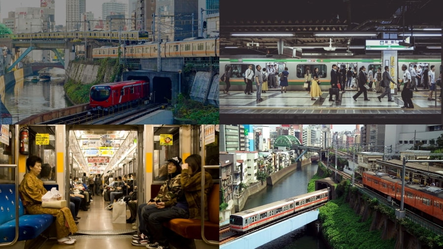 Tàu điện ngầm Tokyo là một phương tiện giao thông công cộng phổ biến, đưa bạn len lỏi qua từng ngóc ngách khi trong hành trình du lịch Tokyo