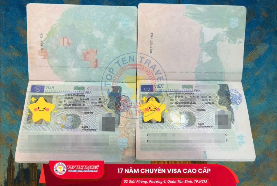 Top Ten Travel là đơn vị hỗ trợ xin visa Pháp với tỷ lệ thành công khá cao