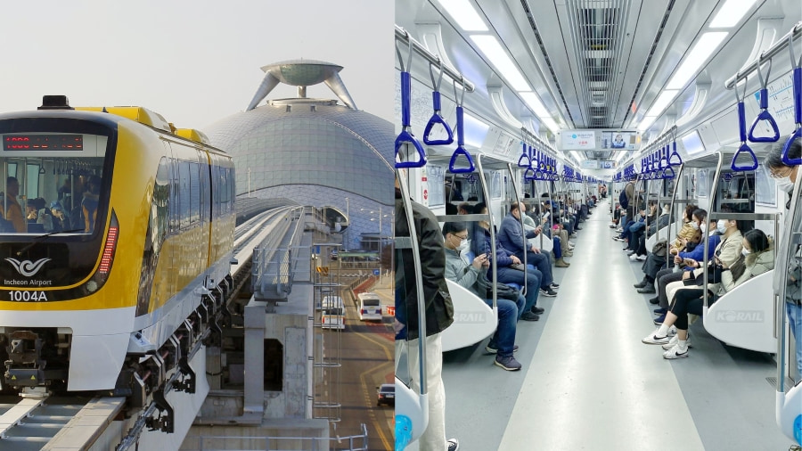 Tàu điện ngầm là lựa chọn phổ biến và tiết kiệm nhất để di chuyển đến Incheon từ Seoul