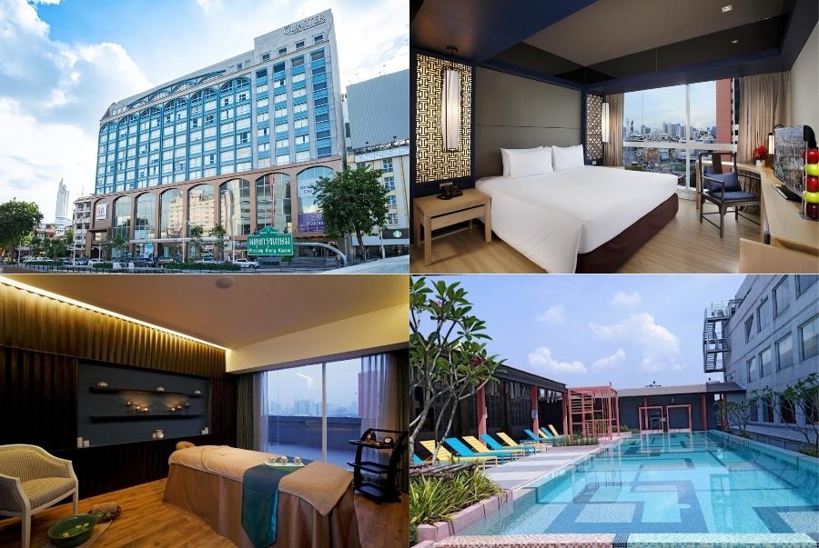 Khách sạn The Quarter Hualamphong có dịch vụ massage cổ truyền Thái cho du khách