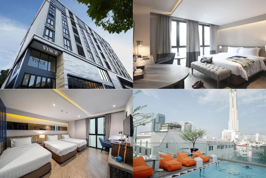 Vince Hotel Pratunam nằm ngay khu trung tâm Pratunam