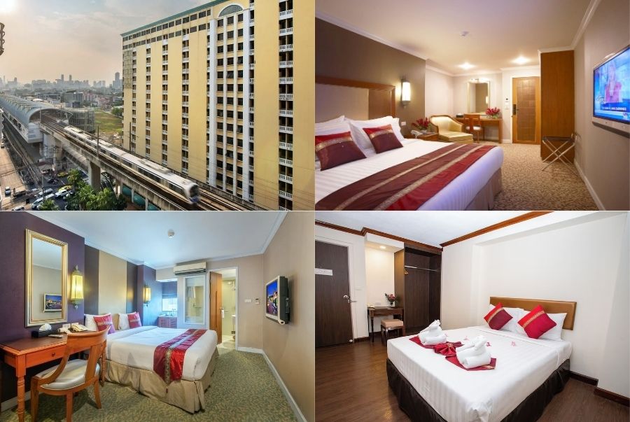 Nasa Bangkok là nơi lưu trú đơn giản, giá rẻ và thuận tiện ngay cạnh ga Airport Rail Link