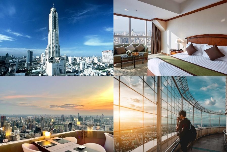 Baiyoke Sky Hotel – khách sạn cao nhất Bangkok với tầm nhìn toàn cảnh thành phố