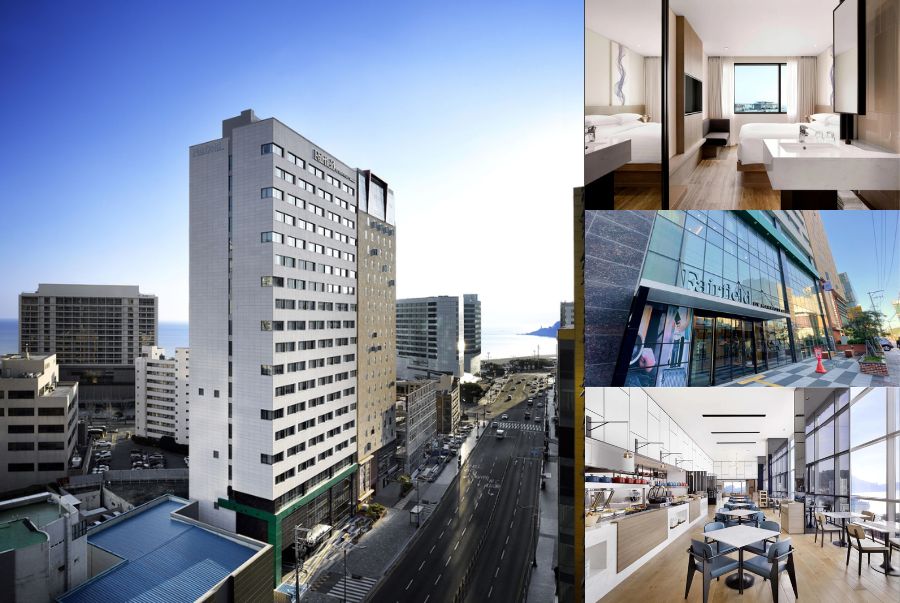 Fairfield by Marriott Busan mang phong cách trẻ trung, hiện đại cùng hệ thống phòng nghỉ hướng ra biển