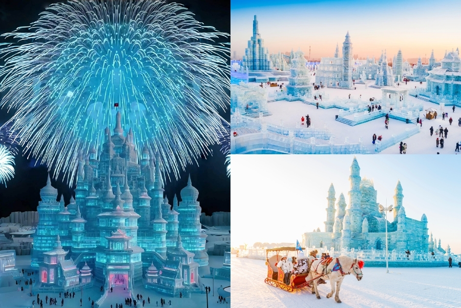 Công viên băng tuyết thế giới là trái tim của Cáp Nhĩ Tân mỗi khi mùa đông về