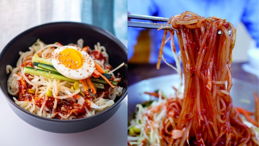 Jjolmyeon chính là một đặc sản Incheon không thể bỏ qua khi đi du lịch Incheon