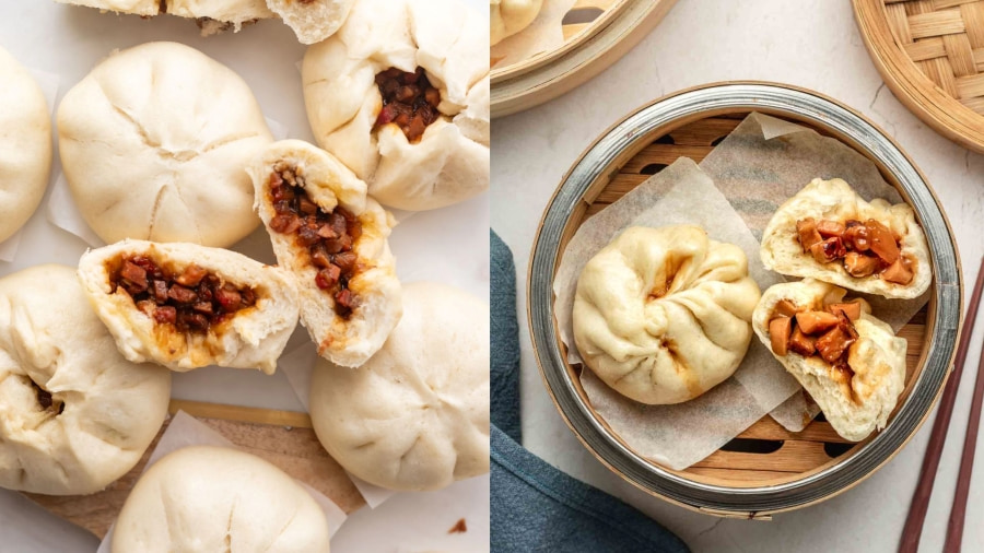 Bánh bao xá xíu là một món ăn Trùng Khánh quen thuộc và được yêu thích rộng rãi