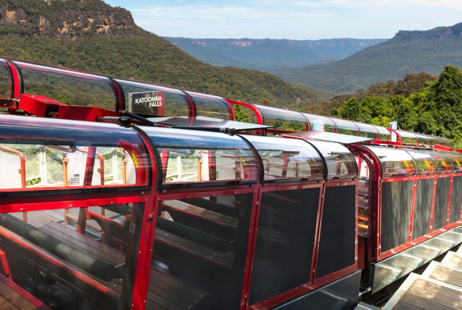 Chi tiết về cấu trúc và thiết kế của đoàn tàu Scenic Railway