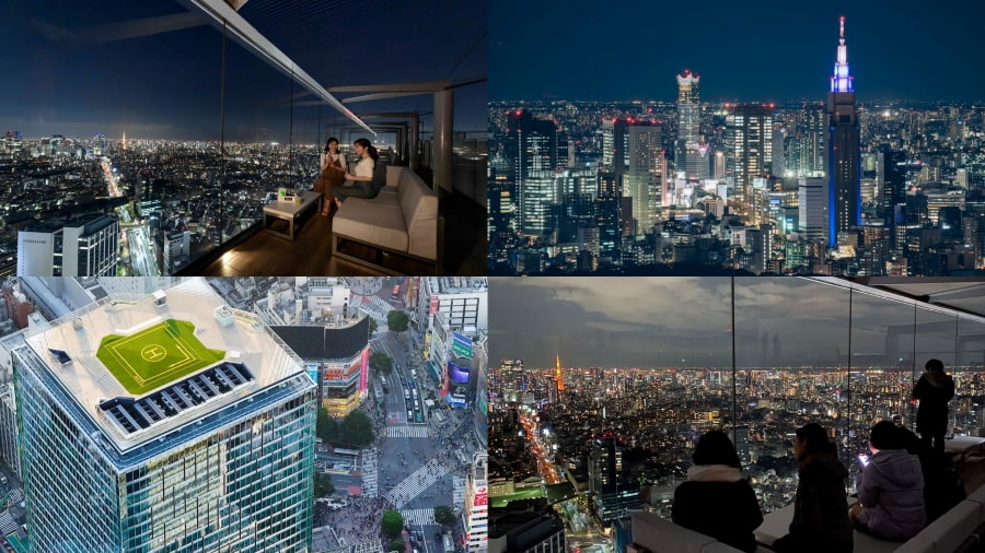 Shibuya Sky mang đến trải nghiệm ngắm cảnh toàn cảnh Tokyo trên cao vô cùng độc đáo và ấn tượng