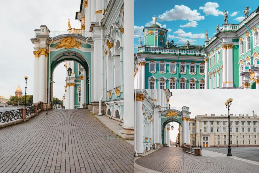 Cung điện Mùa Đông là một trong những địa điểm du lịch hàng đầu của nước Nga