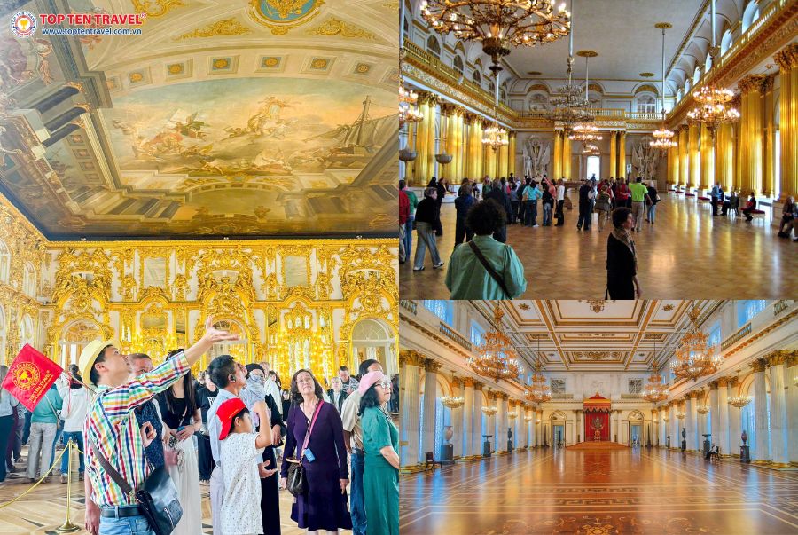 Các hoạt động tham quan hấp dẫn tại Cung Điện Mùa Đông