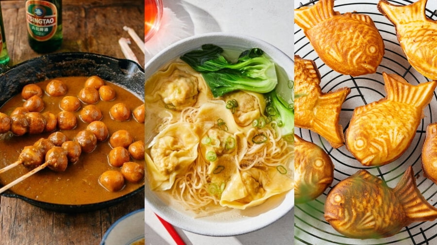 Ẩm thực đường phố là một phần không thể thiếu của trải nghiệm Hồng Kông về đêm