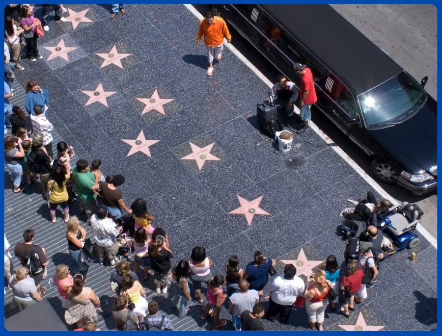 Đại Lộ Danh Vọng chính là "tấm thảm đỏ vàng" mà bất kỳ ai cũng muốn được khắc tên