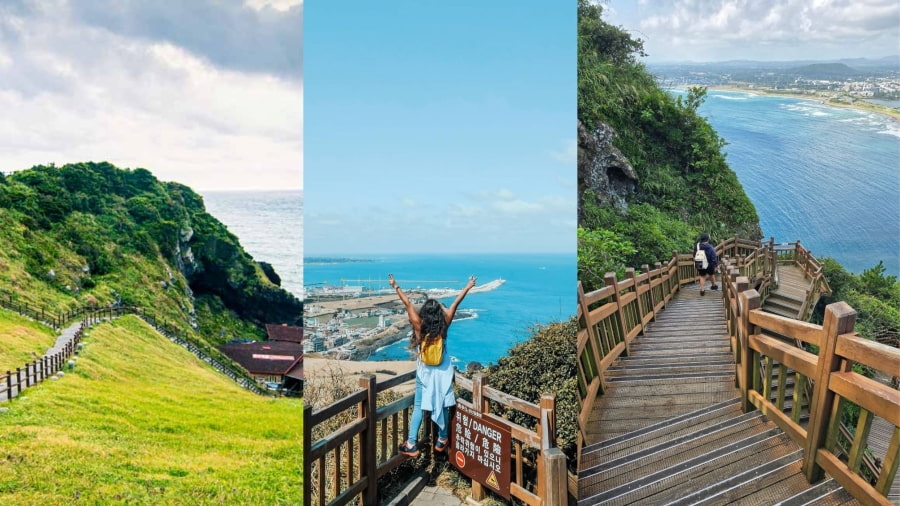 Đỉnh Seongsan Ilchulbong là một trong những biểu tượng nổi bật nhất của Jeju