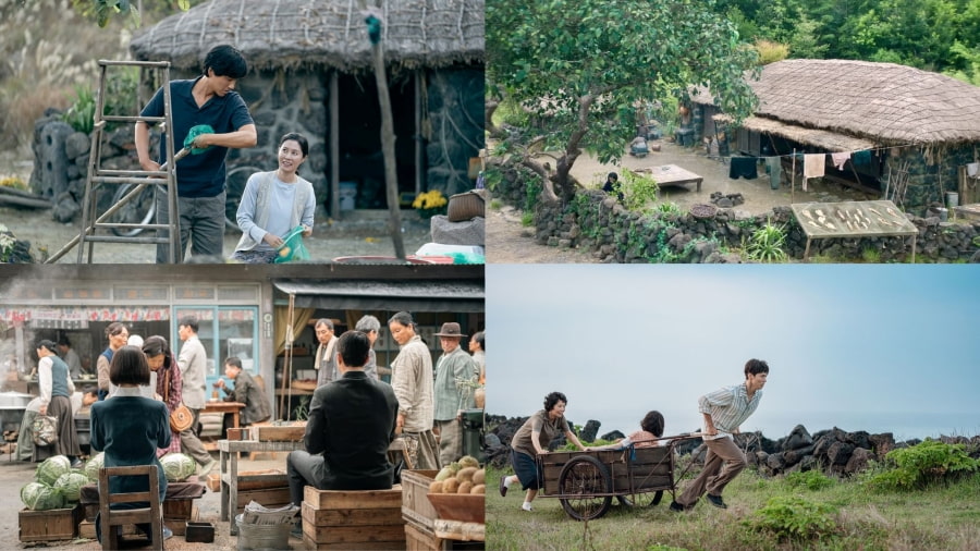 Seongeup là một trong những địa điểm quay phim tại Jeju nổi tiếng đình đám, đưa khán giả trở về quá khứ qua từng khung hình điện ảnh