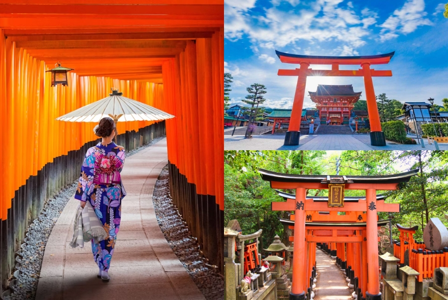 Fushimi Inari là một trong những địa điểm du lịch nổi tiếng nhất Kyoto