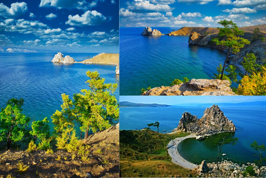 Vẻ đẹp rực rỡ của hồ Baikal