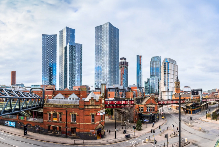 Manchester từng là trung tâm của cách mạng công nghiệp nay đã phát triển thành một đô thị