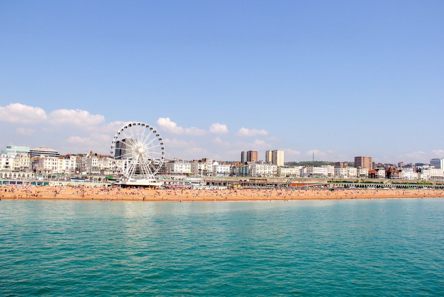Brighton là thành phố biển nổi tiếng của nước Anh