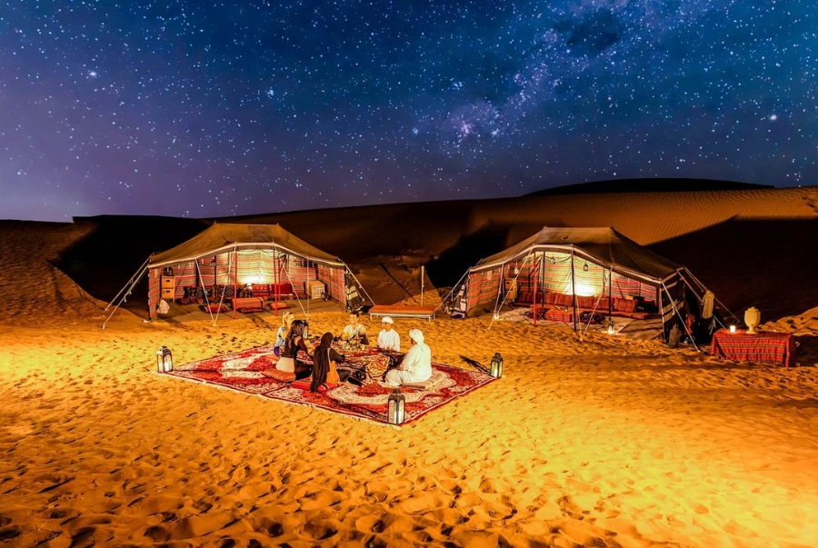 Trại truyền thống Bedouin giúp du khách hiểu hơn về đời sống của những bộ tộc du mục xưa