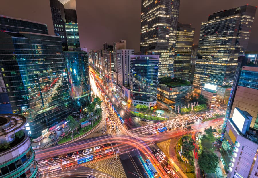 Gangnam mang đến cho du khách cảm giác về một thế giới nghệ thuật hiện đại và thời trang