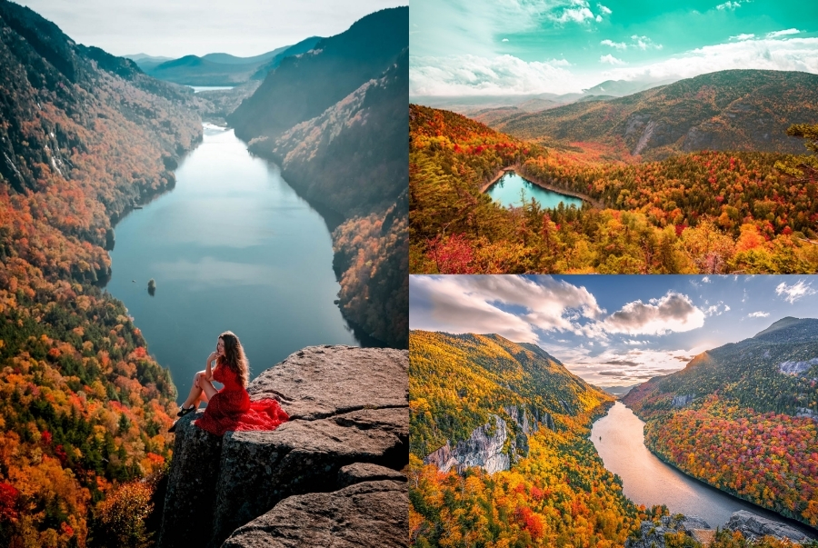 Công viên Adirondack là điểm đến lý tưởng để chiêm ngưỡng mùa thu rực rỡ ở New York