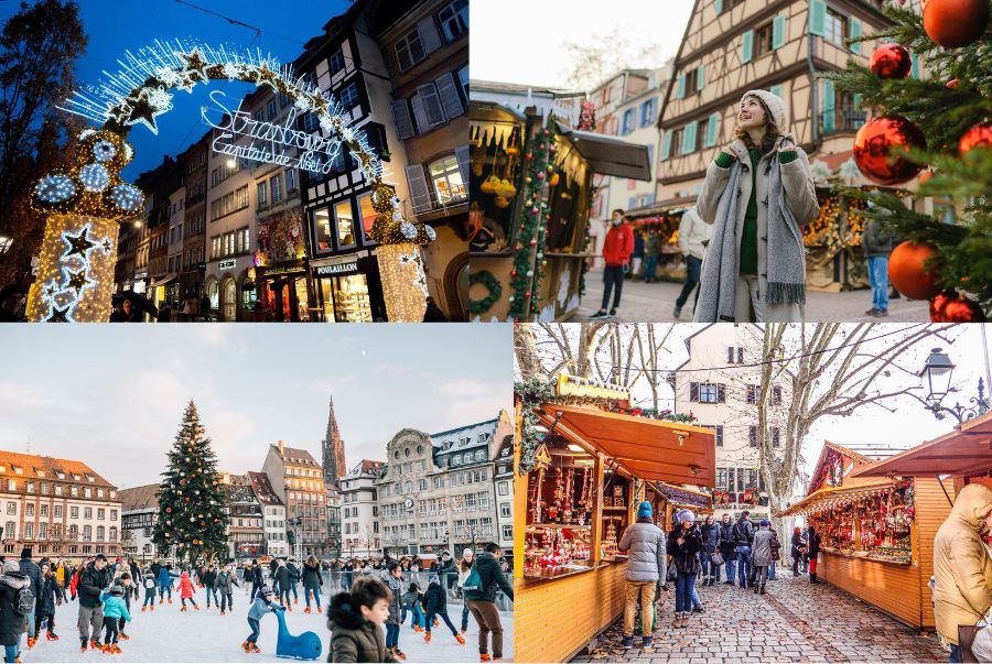 Chợ Giáng sinh Strasbourg là biểu tượng văn hóa của thành phố Strasbourg 