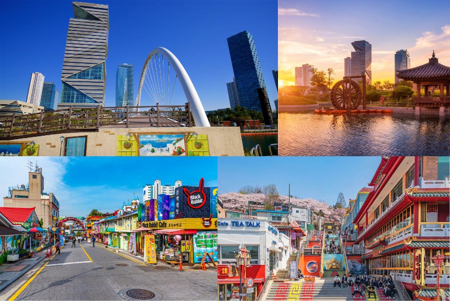 Bầu không khí thanh khiết và tươi mới tại Incheon dịp tết