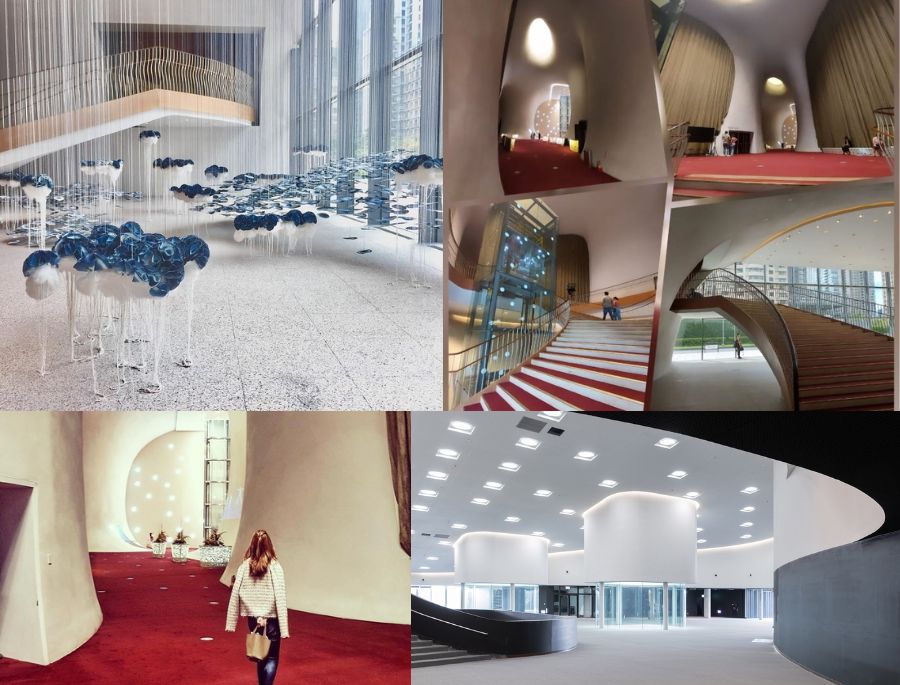 Đặc trưng kiến trúc của Nhà hát Quốc Gia Đài Trung