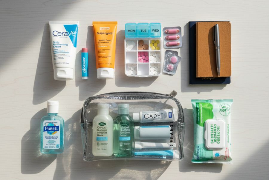 Những vật dụng chăm sóc cá nhân tuy nhỏ những đã mang lại sự thoải mái và yên tâm trong suốt chuyến đi