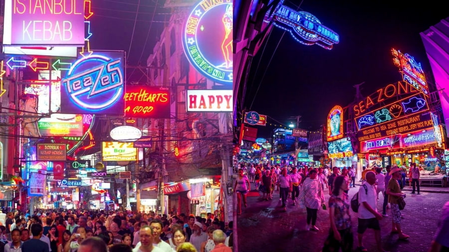 Đi chợ đêm mang lại cho du khách cơ hội tuyệt vời để khám phá ẩm thực đường phố đích thực của Thái Lan