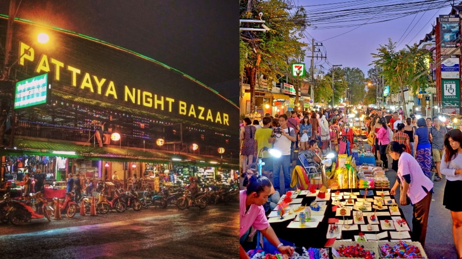 Pattaya Night Bazaar là một khu chợ đêm nằm ngay trung tâm thành phố, rất dễ tiếp cận và hoạt động hàng đêm