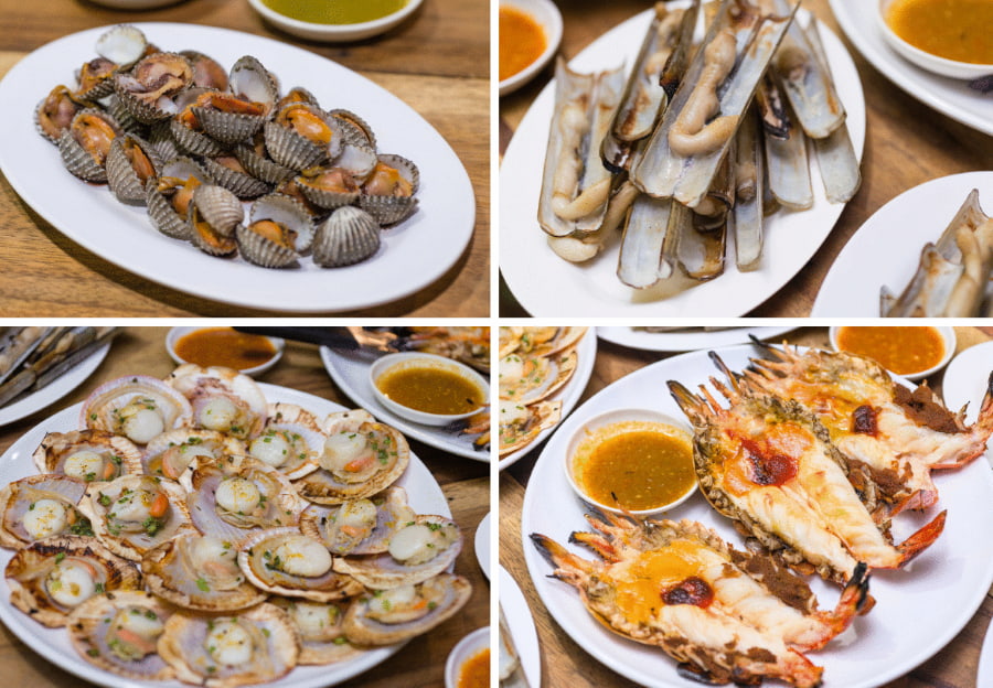 Pattaya nổi tiếng với hải sản tươi ngon và giá cả phải chăng