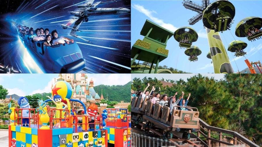 Disneyland Hồng Kông sở hữu nhiều trò chơi thú vị khiến nhiều du khách thích thú khi đến đây