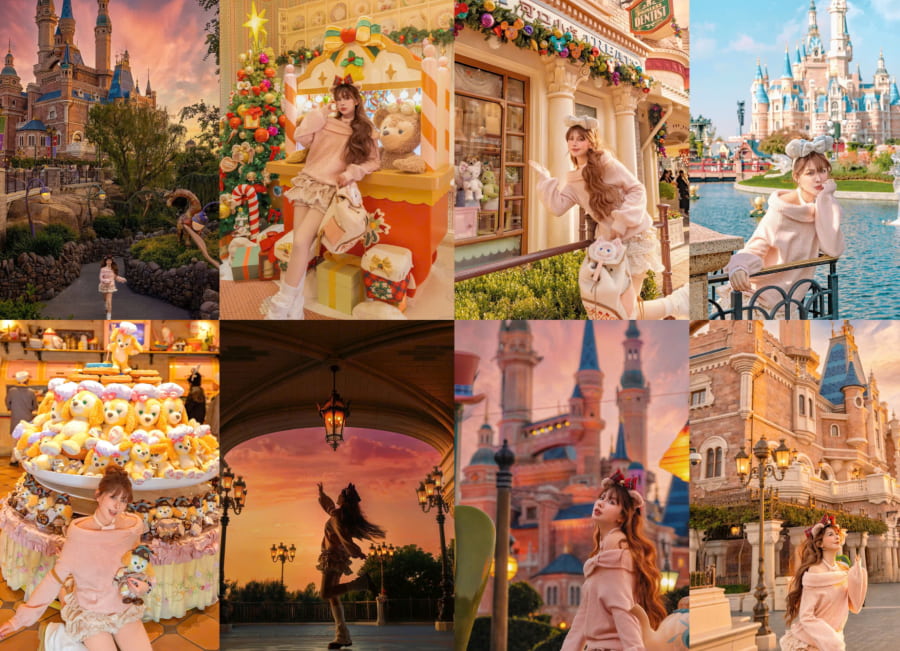 Mỗi góc của Disneyland đều là một khung cảnh tuyệt đẹp để bạn ghi lại những khoảnh khắc đáng nhớ về chuyến du lịch Thượng Hải