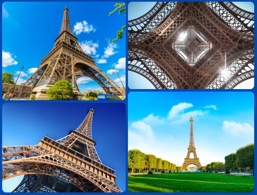 Tháp Eiffel được xây dựng vào năm 1887và đã trở thành một biểu tượng hàng đầu của nước Pháp