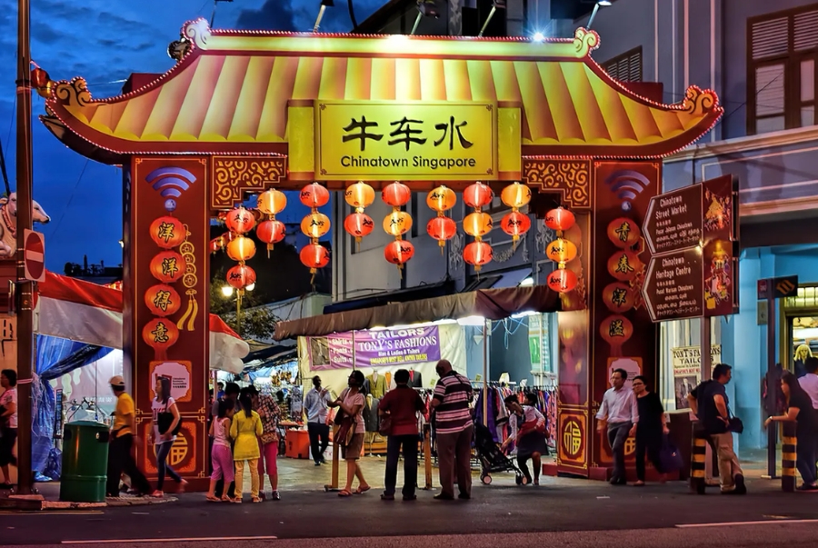 Khu phố người Hoa lớn nhất tại Singapore nổi bật với những kiến trúc cổ kính
