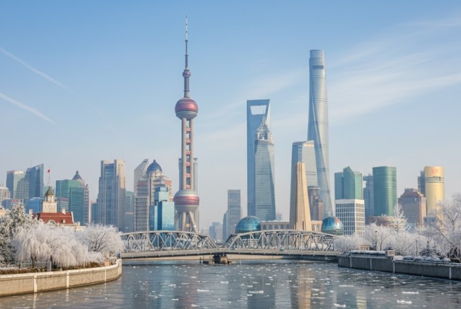 Bến Thượng Hải được xem là biểu tượng của thành phố