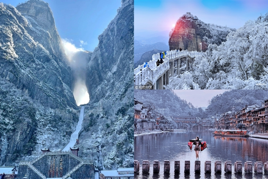 Trương Gia Giới là một trong những kỳ quan thiên nhiên đẹp nhất của Trung Quốc