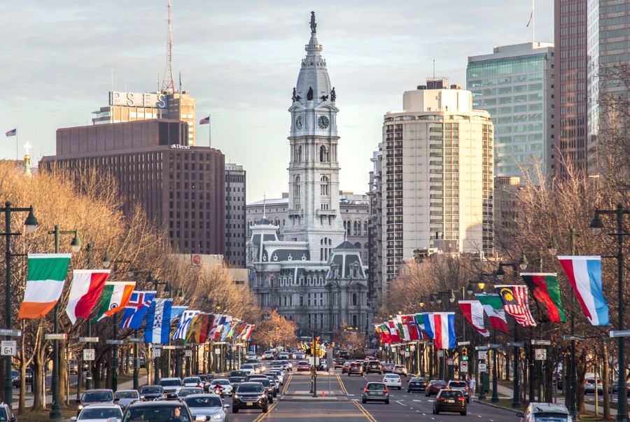 Philadelphia mang vẻ đẹp giao thoa giữa lịch sử lâu đời và hiện đại sôi động