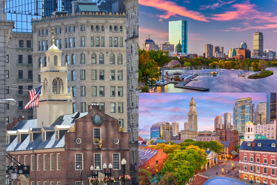 Boston là thủ phủ Massachusetts mang vẻ đẹp lịch sử xen lẫn sự phồn hoa