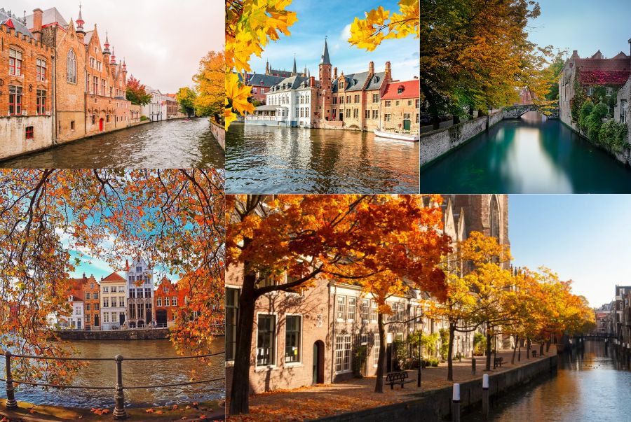 Bruges là thành phố cổ kính với biệt danh là "Venice của phương Bắc"