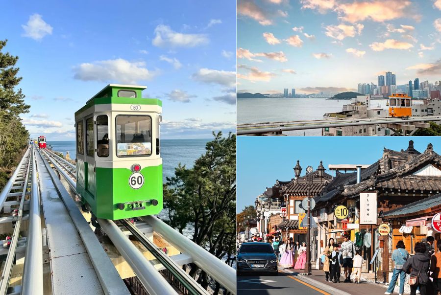 Busan mang đến một mùa tết dương lịch với thời tiết mát mẻ, thích hợp cho các chuyến dạo chơi ngoài trời