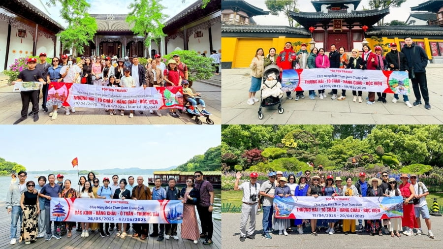 Những vị khách đã tin tưởng lựa chọn các tour du lịch Trung Quốc đến Hàng Châu tại nhà Top Ten Travel