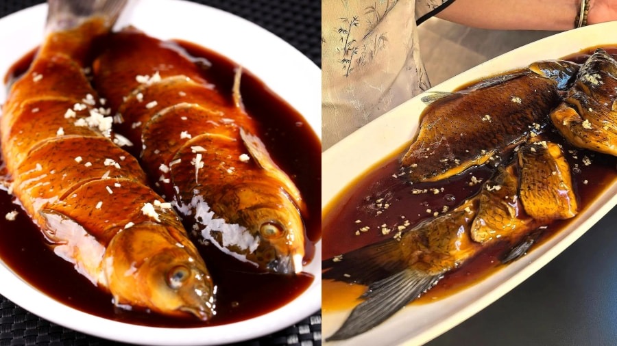 Cá diếc Tây Hồ sốt chua ngọt là món ăn biểu tượng nhất của Hàng Châu và là món bạn nhất định phải thử