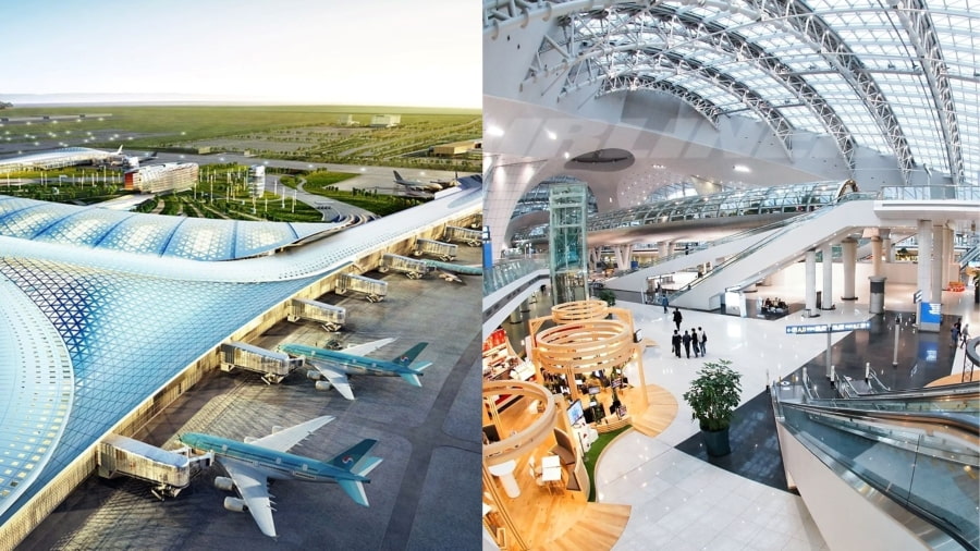 Sân bay Quốc tế Incheon là cửa ngõ hàng không chính của Hàn Quốc và là một trong những sân bay bận rộn nhất thế giới